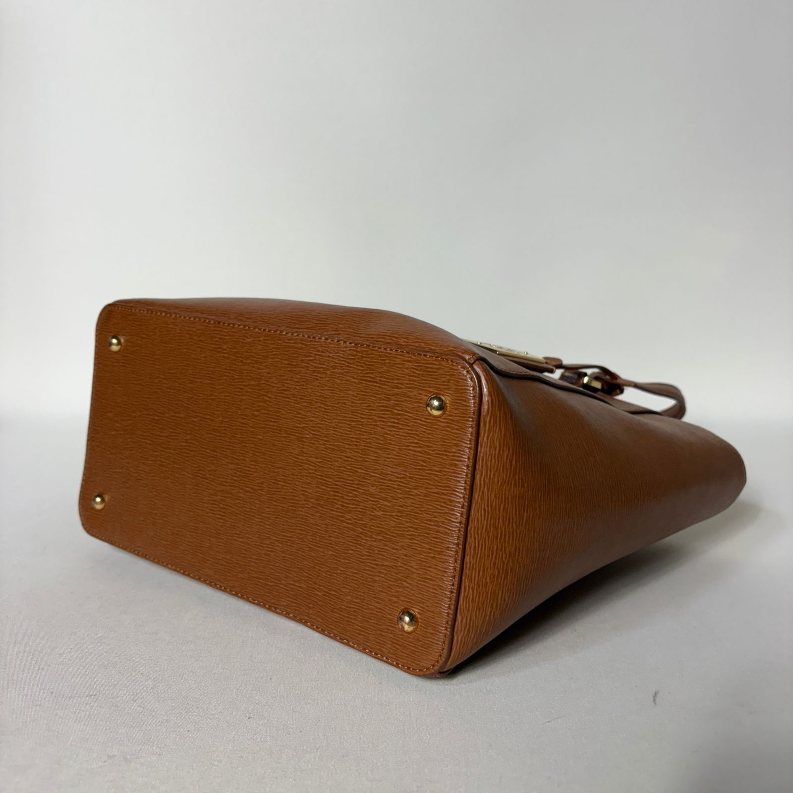 2511-9｜美品｜ローレンラルフローレン トートバッグ レザー ブラウン