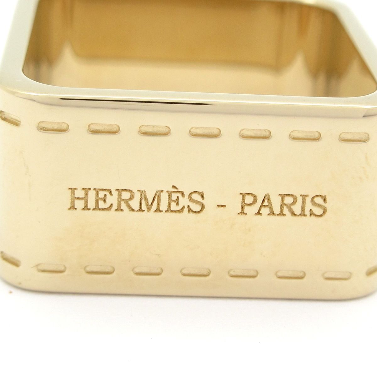 エルメス ボルデュック スカーフリング 90 真鍮 ゴールド 【美品】  HERMES / エルメス | ボルデュック スカーフリング | ゴールド