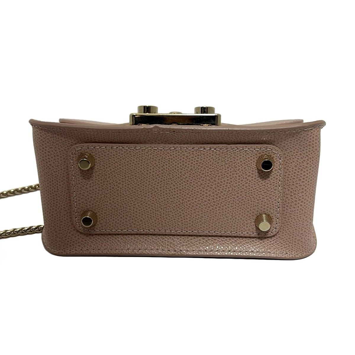 FURLA(フルラ) ショルダーバッグ メトロポリス ピンクベージュ レザー