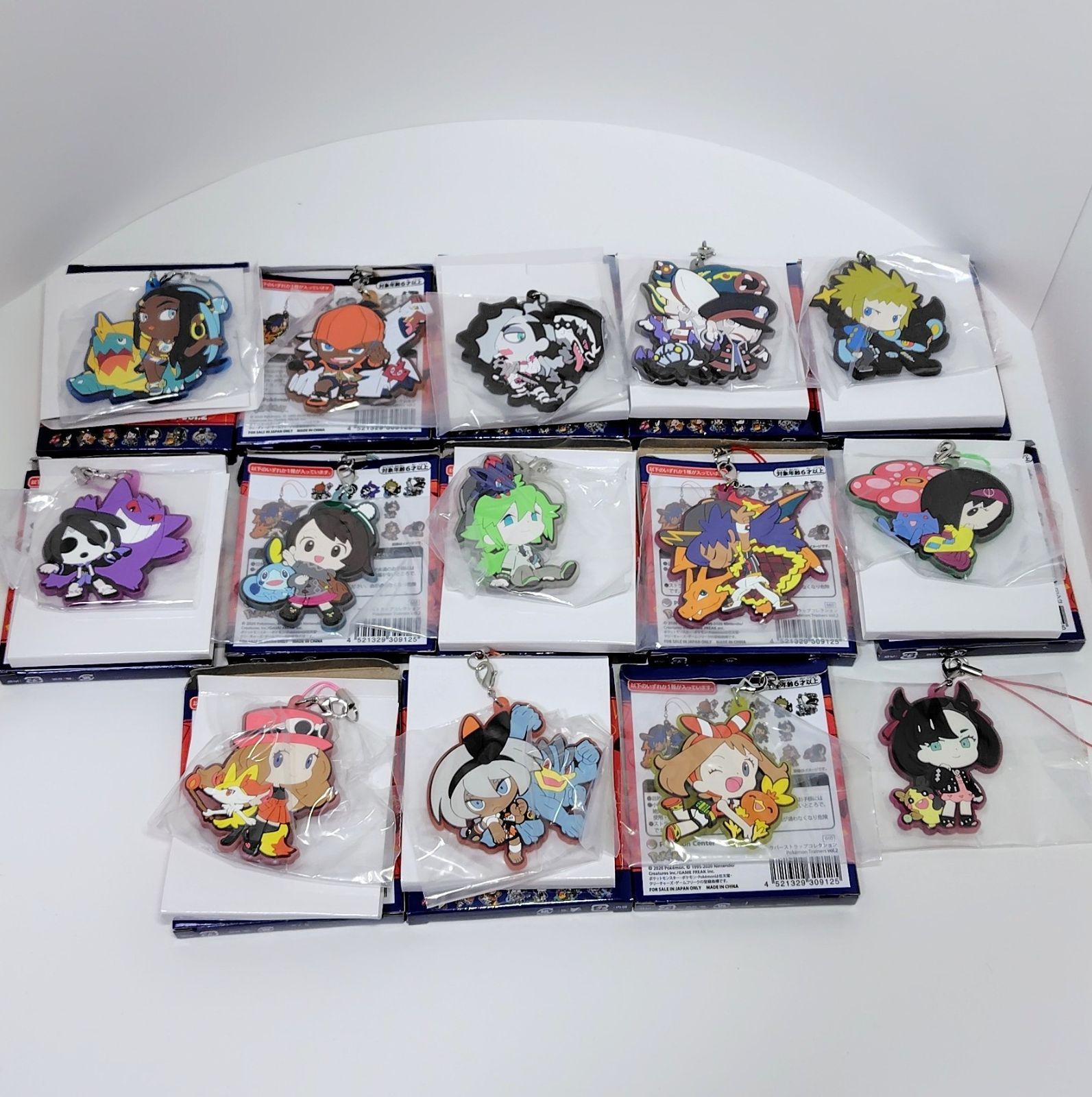 ポケモン ラバーストラップコレクション Pokémon Trainers Vol.2