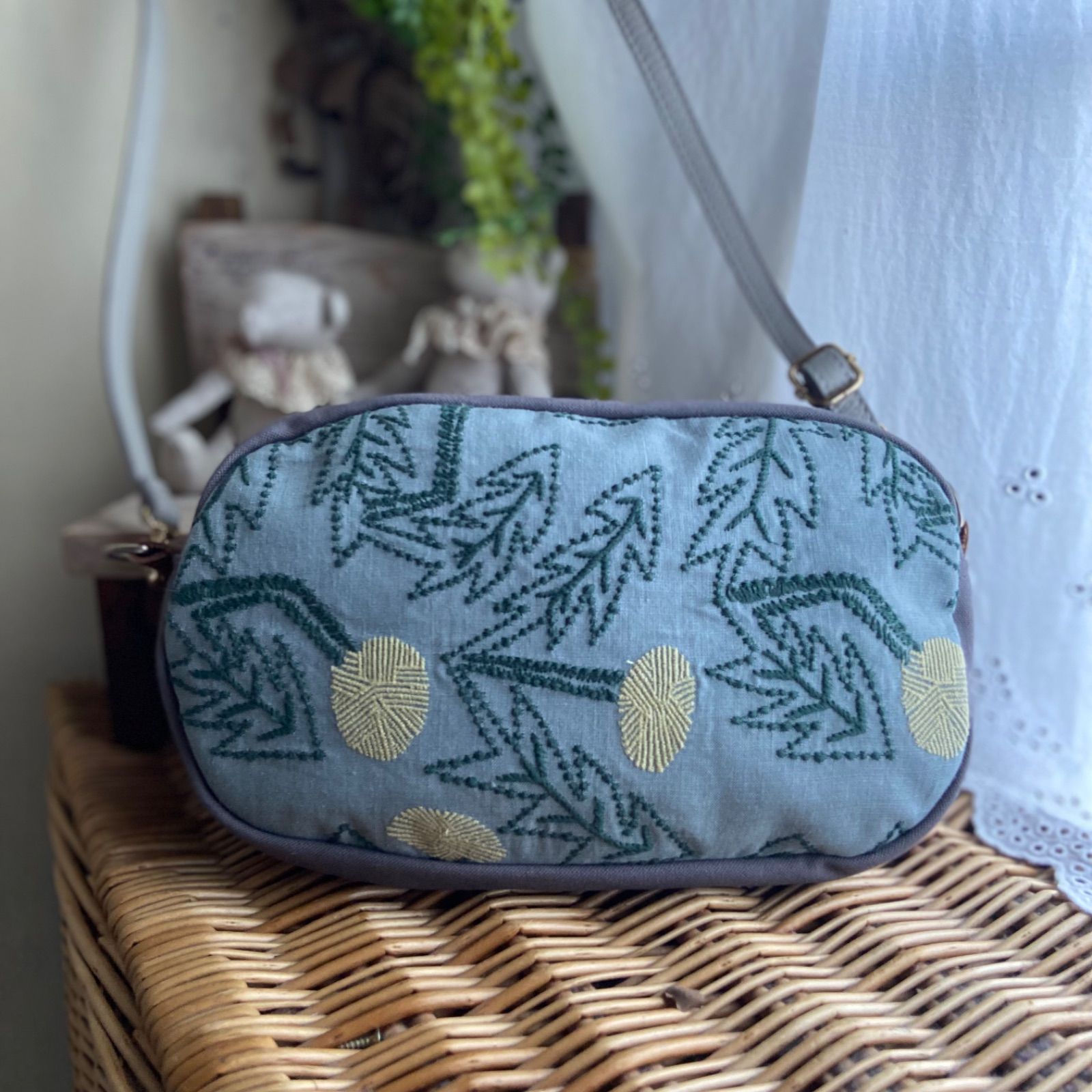 限定1点ミナペルホネンtanpopo ショルダーバッグ おまけショルダー付き