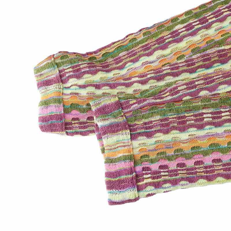 ミッソーニ MISSONI セットアップ ノーカラージャケット ワンピース