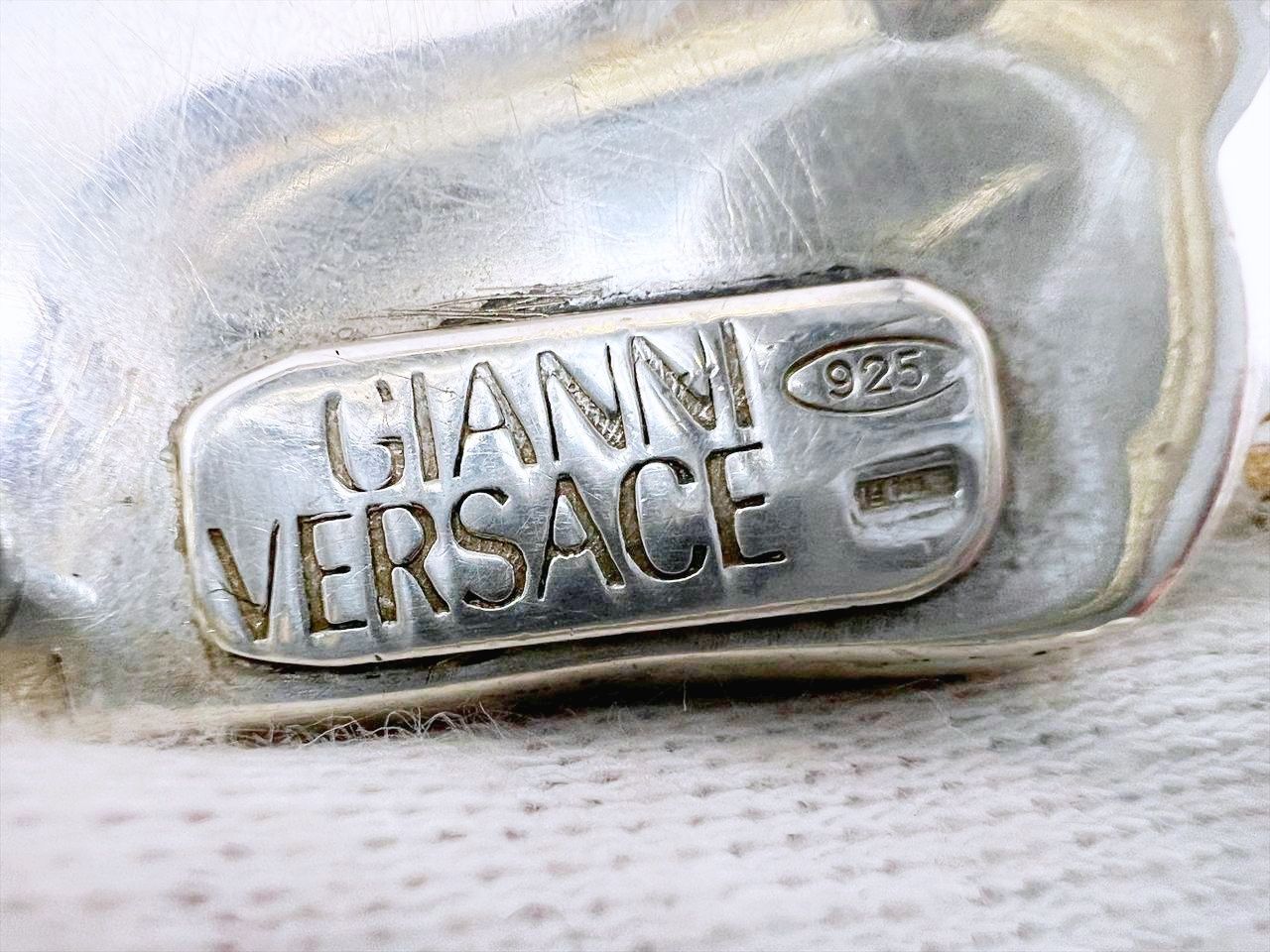 レア VERSACE ヴェルサーチ シルバー925 SV925 メデューサ ベルト