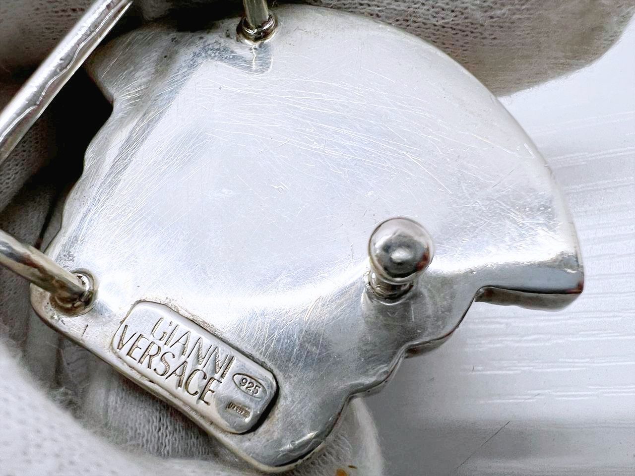 レア VERSACE ヴェルサーチ シルバー925 SV925 メデューサ ベルト