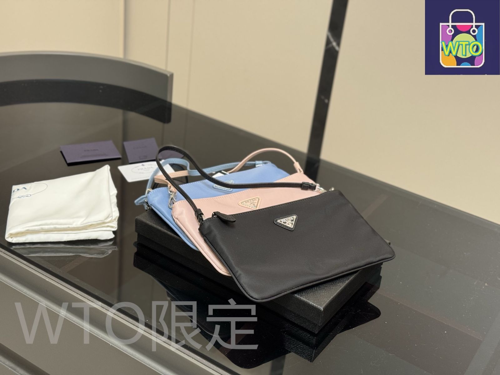 K【新品未使用】また値下げ!PRADA⭐︎ 今日特価】Prada プラダ 高級感溢れるデザイン-WTO輸入2 - メルカリ