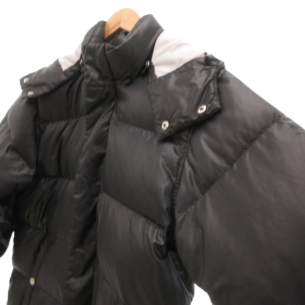 NIKE the athletic dept ベンチコート ダウン M 黒 ナイキ NIKE the athletic dept. ベンチコート ダウン フード付き M