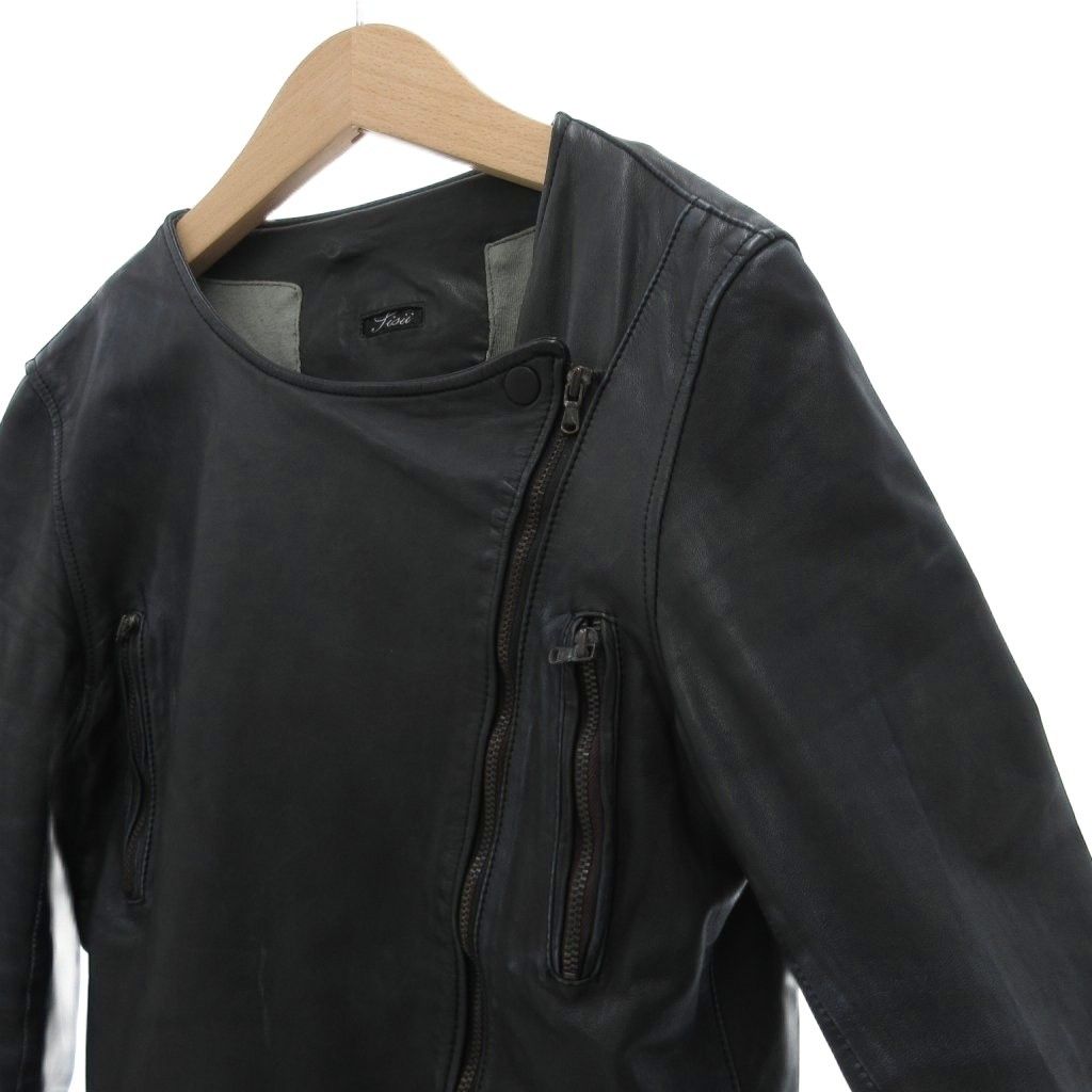 sisii シシ　レザージャケット 黒　S SINGLE RIDERS(mens)-Black- | SISII