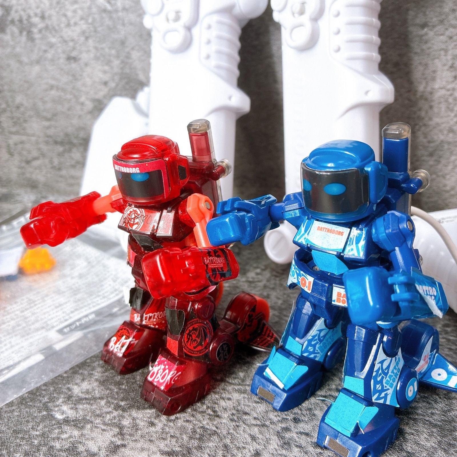 動作確認済み！バトロボーグ20 レッド&ブルーセット バトロボーグ20 2体 - メルカリ