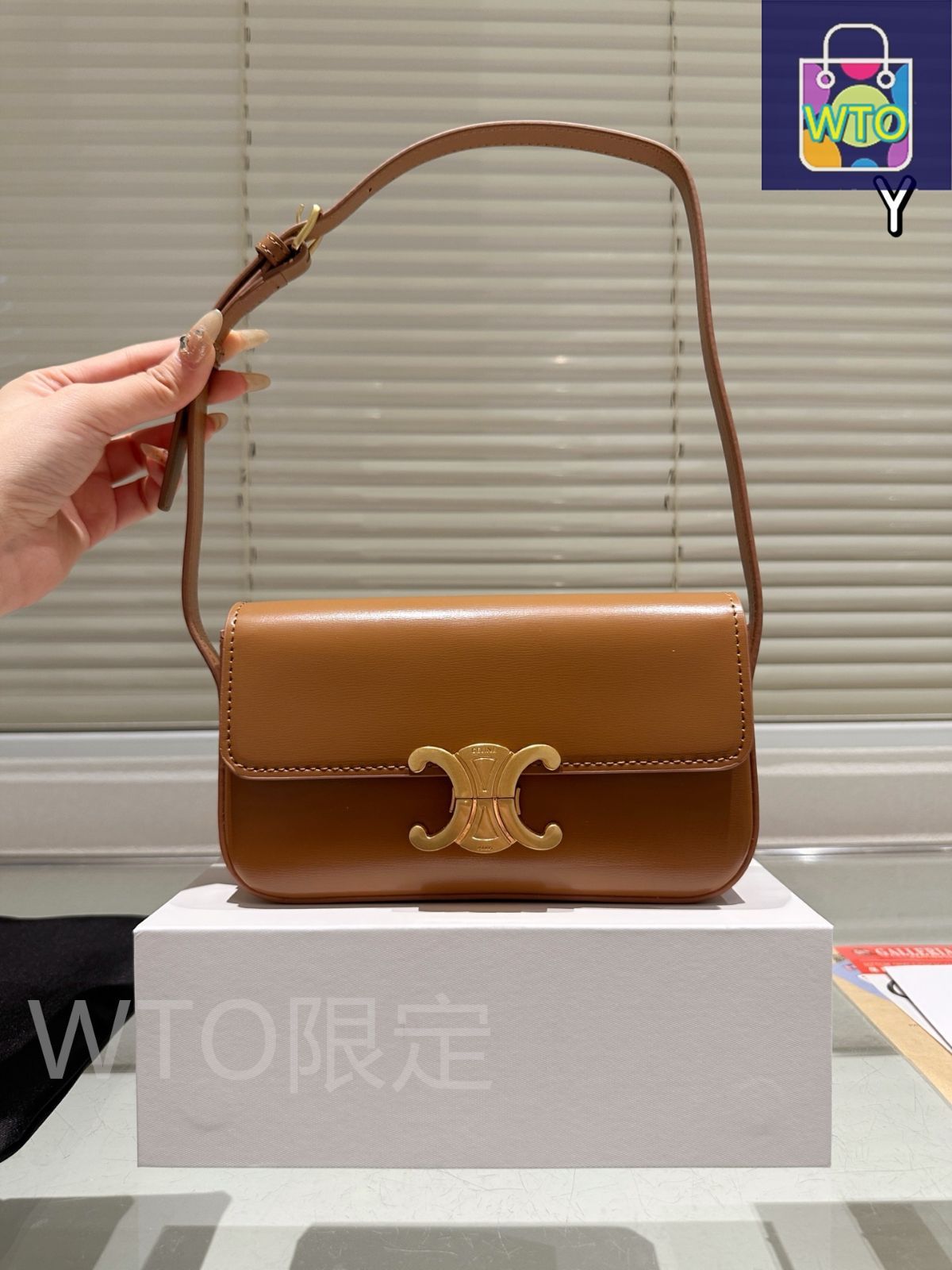 今日特価】Celine セリーヌ トリオンフェシリーズ レトロ感あふれる