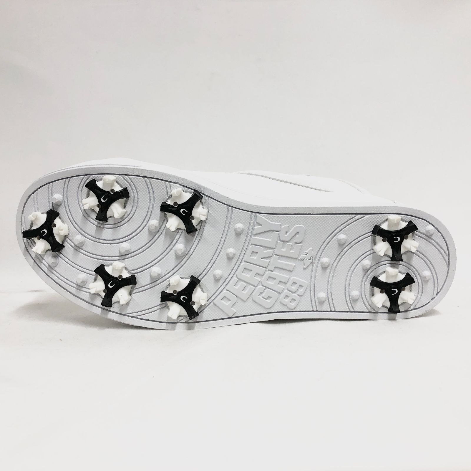 新品 未使用 パーリーゲイツ ミドルカット ゴルフシューズ ホワイト