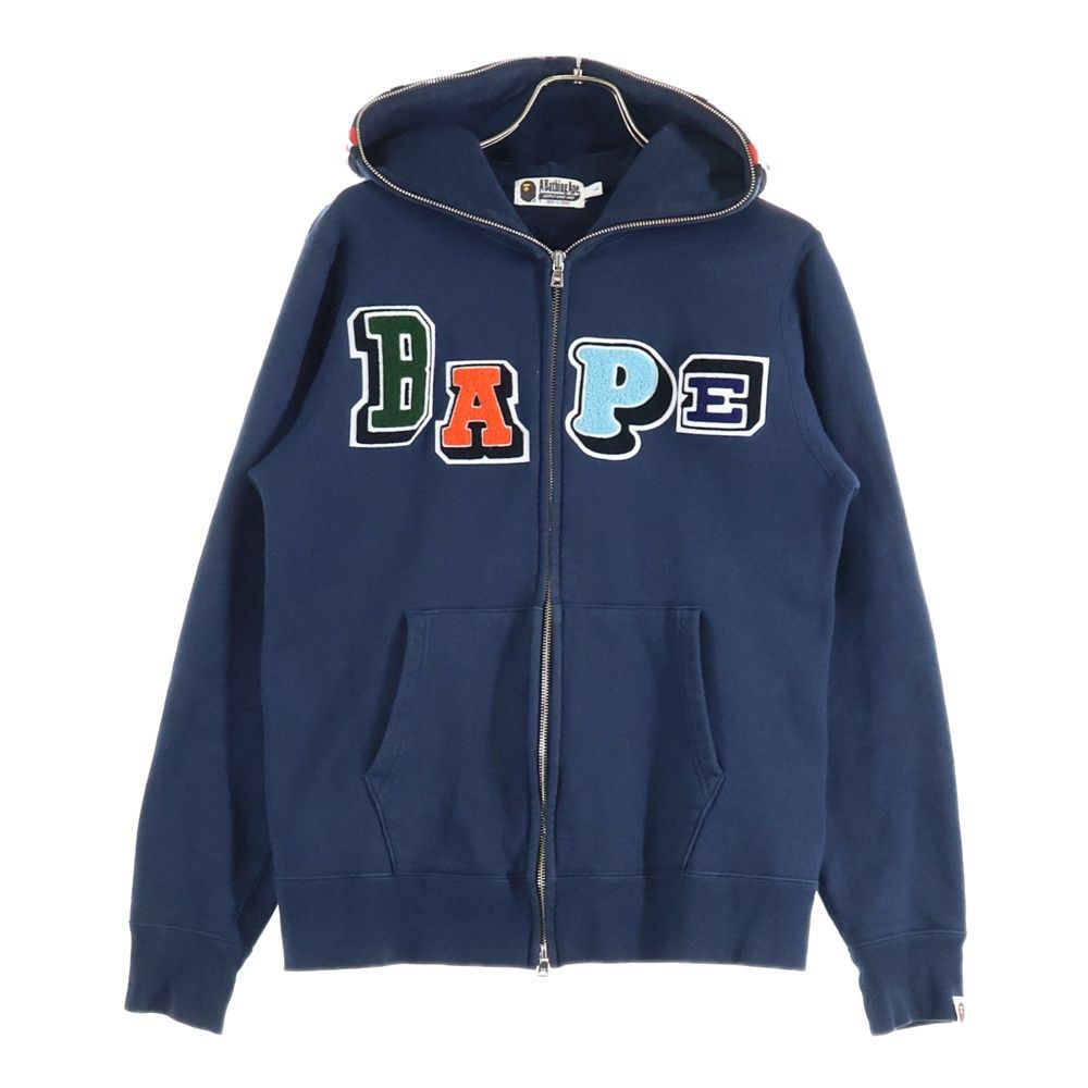 A BATHING APE (アベイシングエイプ) MULTIFONT SSHARK FULLZIP ロゴ