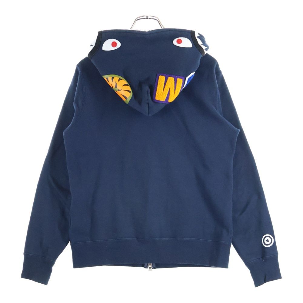A BATHING APE (アベイシングエイプ) MULTIFONT SSHARK FULLZIP ロゴ