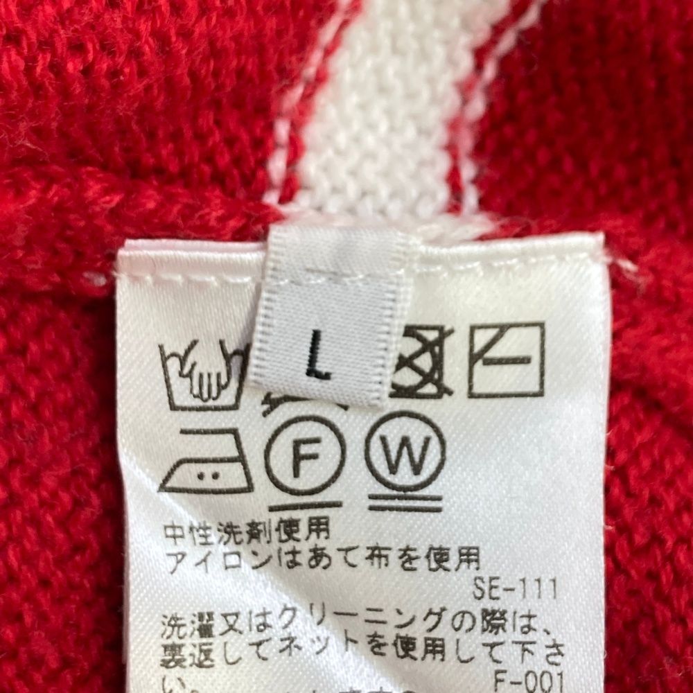 ゴルフ サイズ：L JUN&ROPE ジュン アンド ロペ 長袖ニットセーター