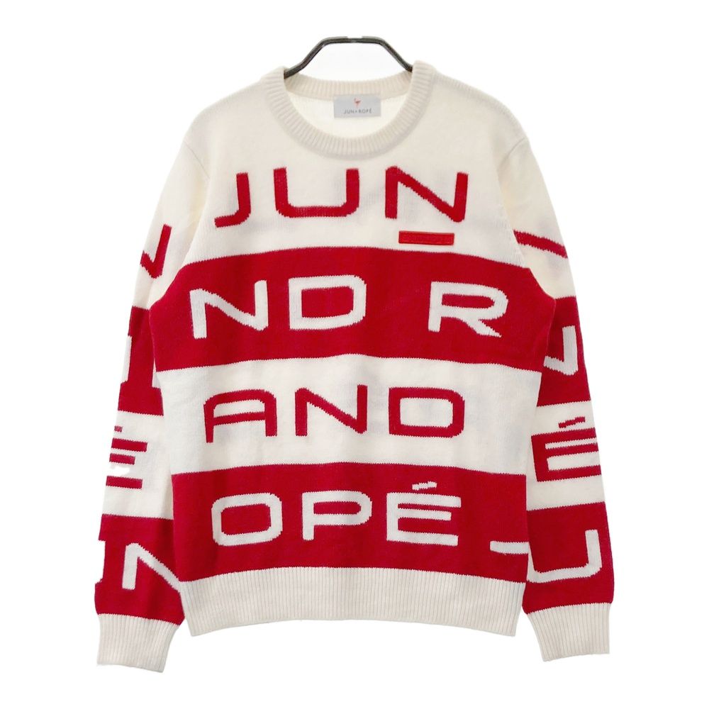 ゴルフ サイズ：L JUN&ROPE ジュン アンド ロペ 長袖ニットセーター