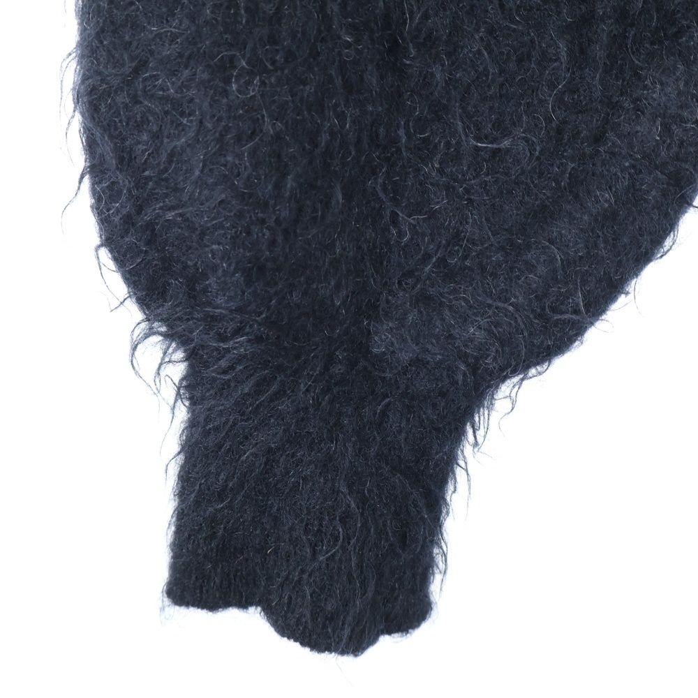 SAINT MICHAEL (セントマイケル) 23AW CREW NECK KNIT フロントロゴ