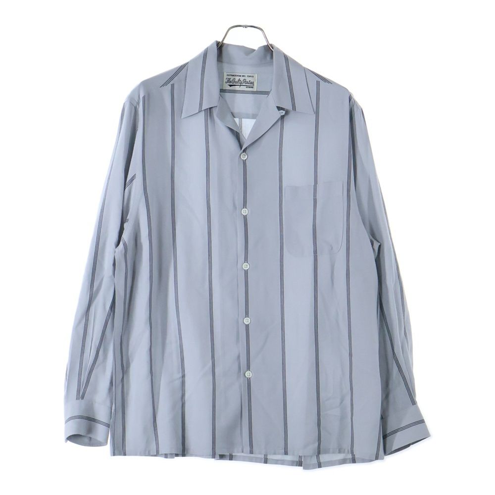 WACKO MARIA (ワコマリア) STRIPED OPEN COLLAR SHIRT ストライプ柄