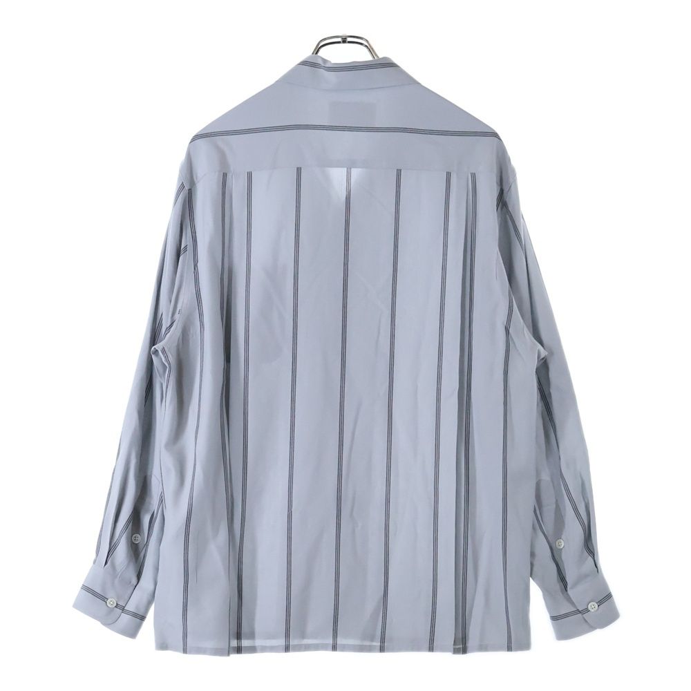 WACKO MARIA ワコマリア　ストライプ　STRIPED WACKO MARIA (ワコマリア) STRIPED OPEN COLLAR SHIRT L/S (ストライプ