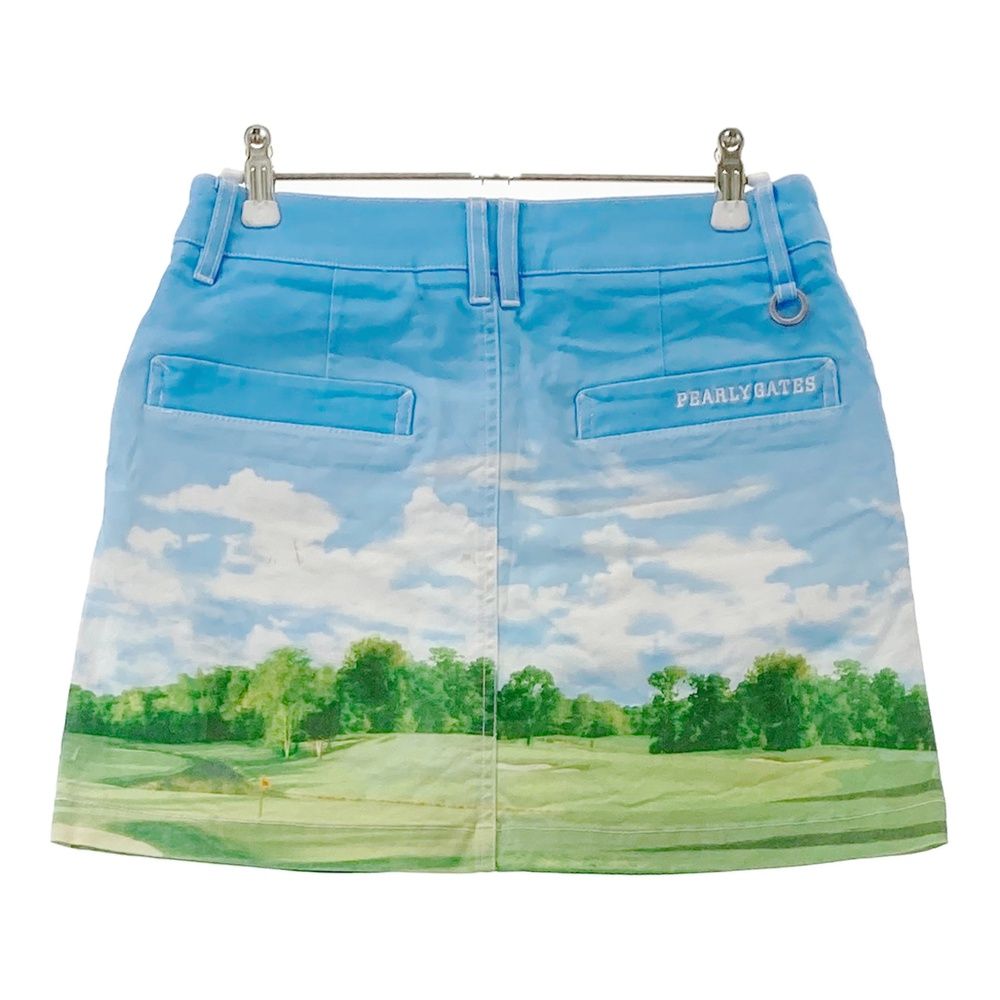 パーリーゲイツ星柄スカートサイズ0 パーリーゲイツ レディース スカート 星柄 サイズ0