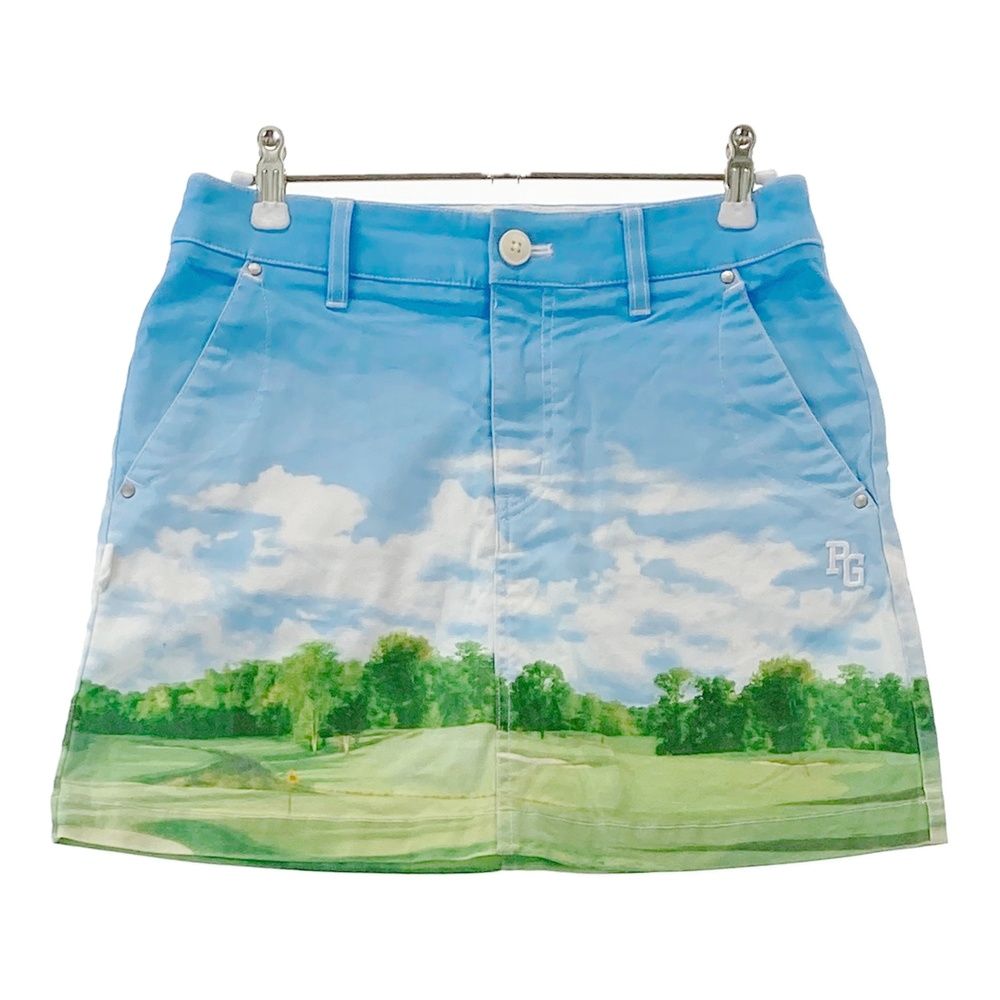 サイズ：0 PEARLY GATES パーリーゲイツ 30周年 ストレッチスカート 総