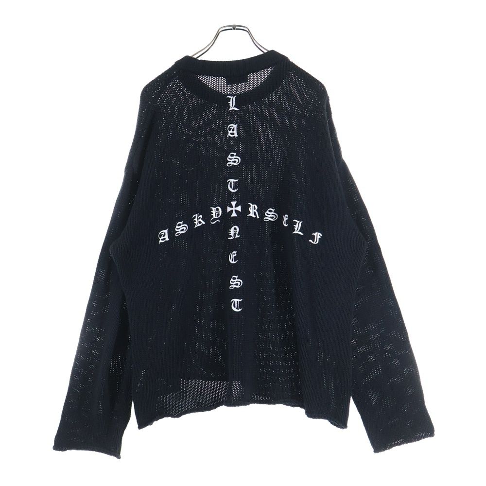 トップス LAST NEST X ASKYURSELF KNIT 999623b240222f88ee262983ceb6ad