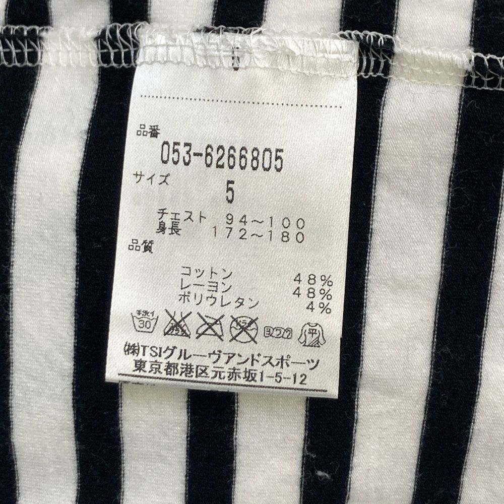 サイズ：5 PEARLY GATES パーリーゲイツ 長袖ハイネックTシャツ