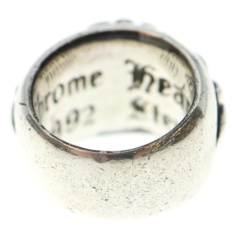 CHROME HEARTS (クロムハーツ) FLRL CRS after 1D CHROME HEARTS クロムハーツ FLRL CRS /フローラルクロス シルバー