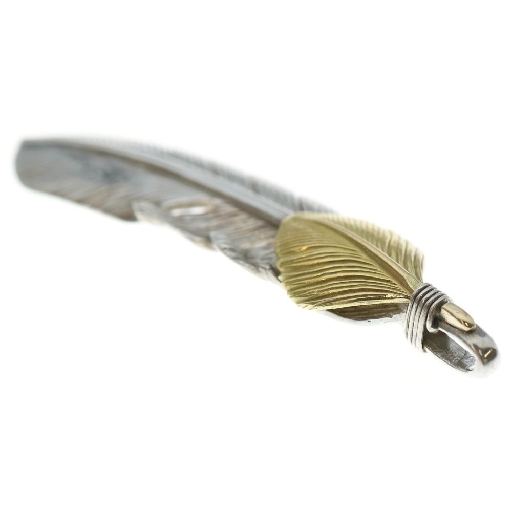 TADY & KING (タディアンドキング) 特大ハートK18フェザー 右向き