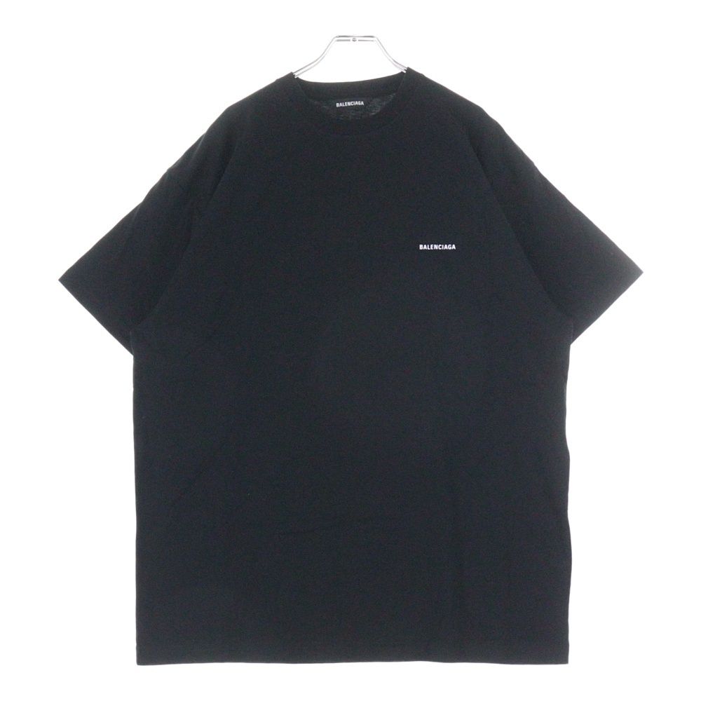 BALENCIAGA (バレンシアガ) フロント ロゴプリント 半袖Tシャツ