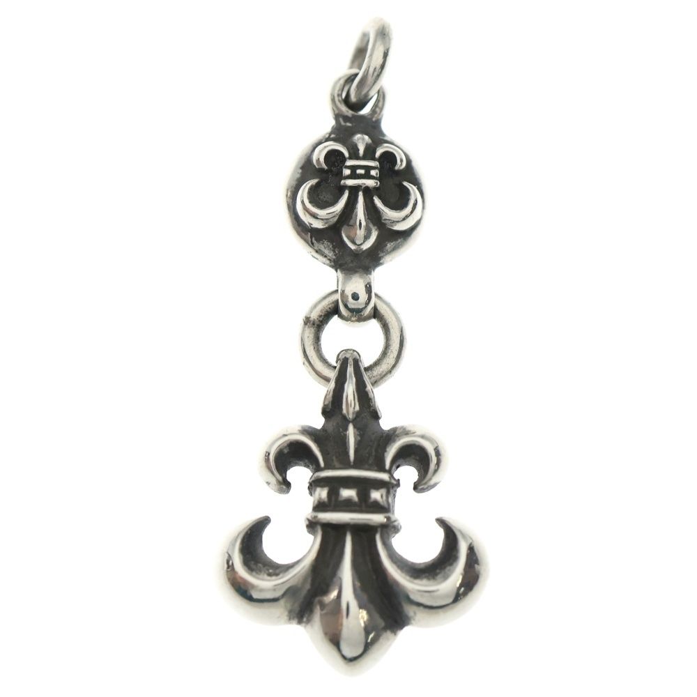 CHROME HEARTS クロムハーツ OLD 1 BALL BS FLEUR 1ボールBSフ チャーム ペンダントトップ シルバー