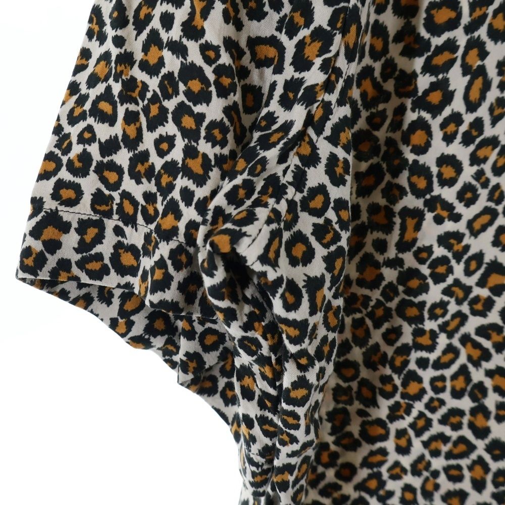 CELINE (セリーヌ) 20AW レオパード オープンカラー レーヨン 半袖