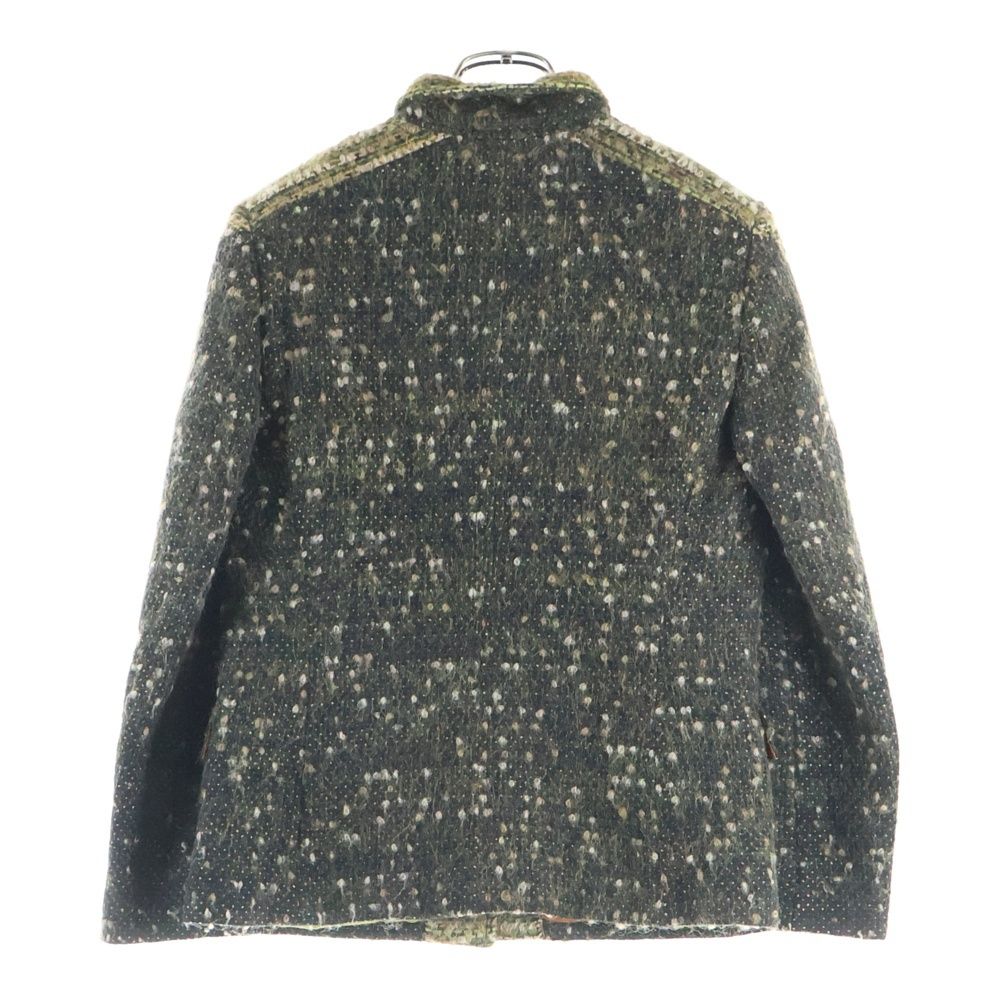 ETRO (エトロ) ウール ツイード ジャケット グリーン レディース 14