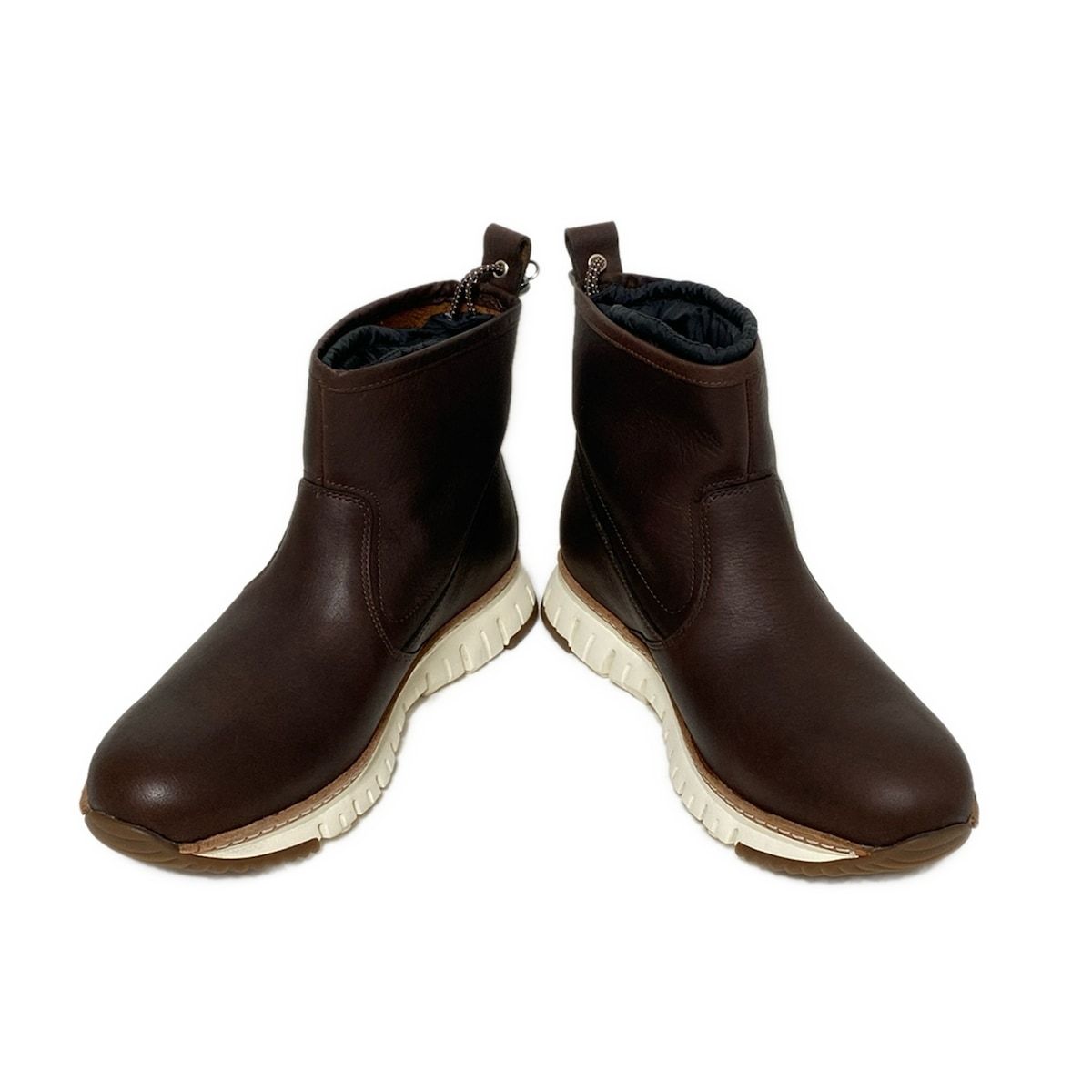 COLE HAAN(コールハーン) ショートブーツ 8 1/2 W メンズ - ダーク