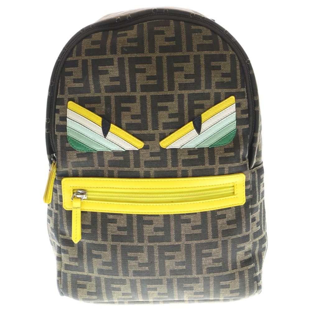 FENDI (フェンディ) モンスターバグス ズッカ コーティングキャンバス