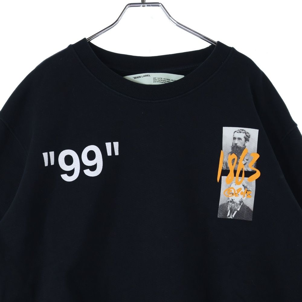 OFF-WHITE (オフホワイト) 19SS Summer Over Sweatshirt クルーネック