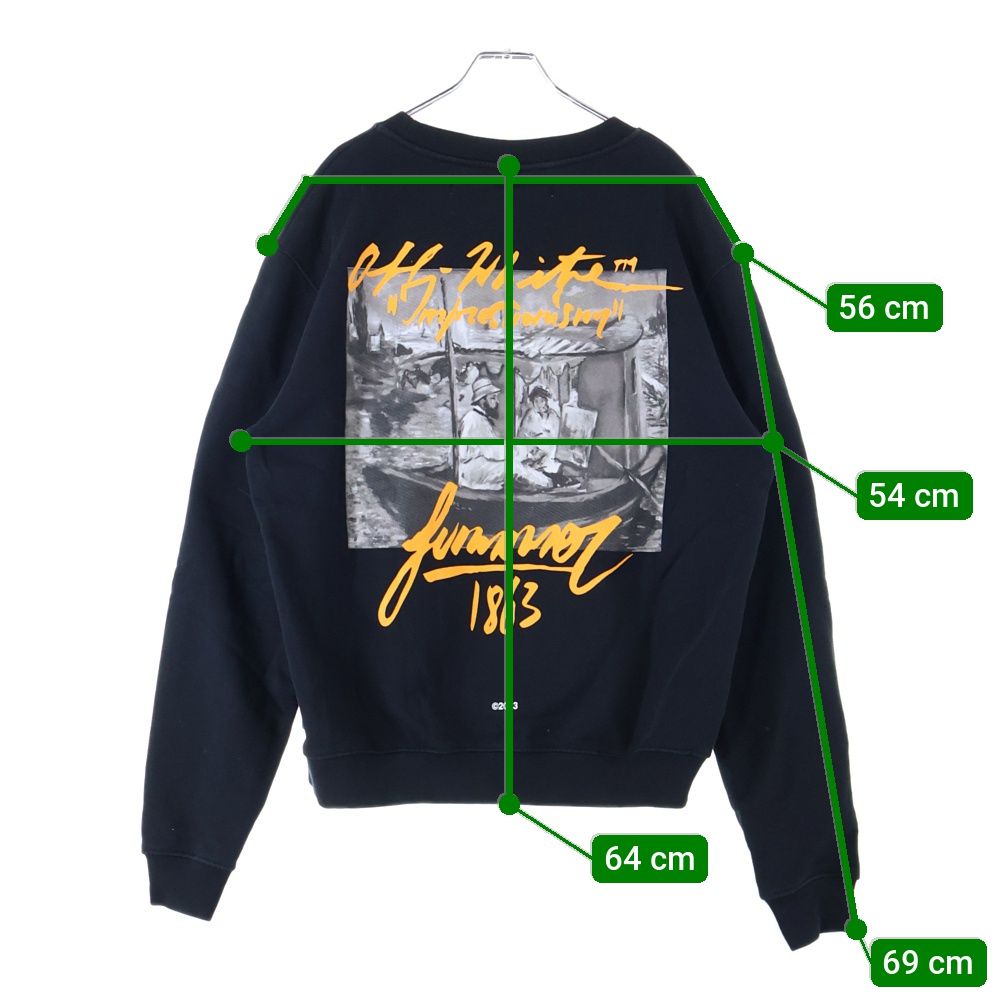 OFF-WHITE (オフホワイト) 19SS Summer Over Sweatshirt クルーネック