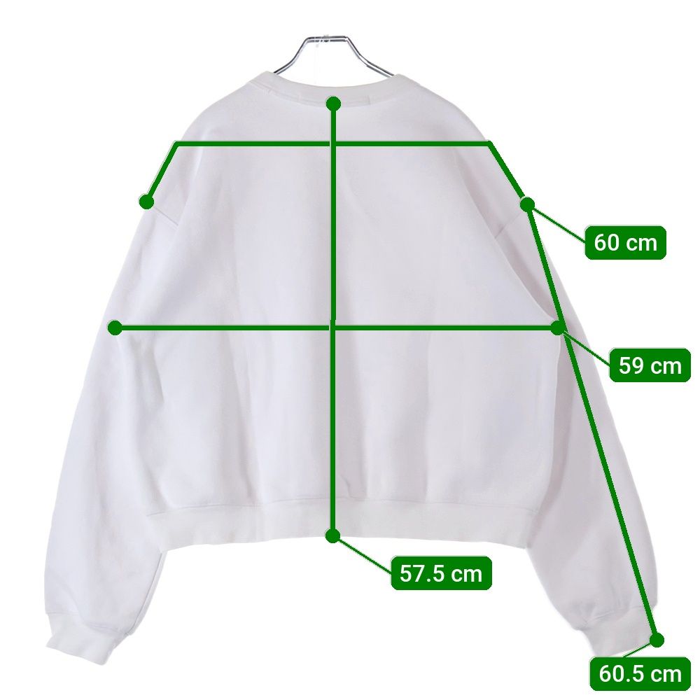 Alexander Wang トレーナー 未使用に近い alexanderwang】crewneck pullover dense fleece スウェット