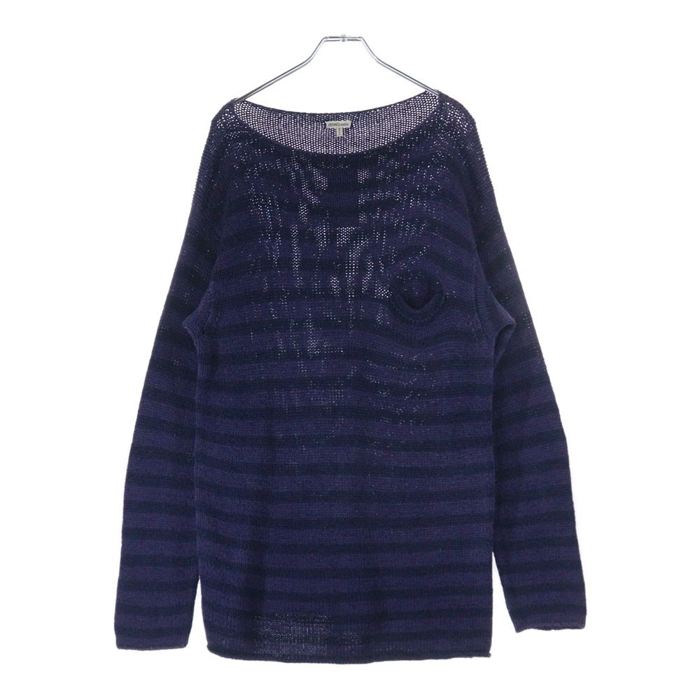 HERMES (エルメス) マルジェラ期 フロントポケット付 ニット パープル