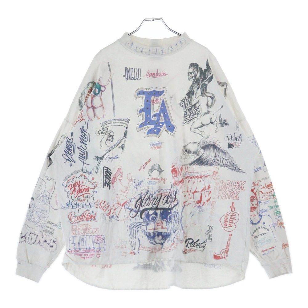 SAINT MICHAEL (セントマイケル) 24SS × BORN RAISED BR LS TEE LA