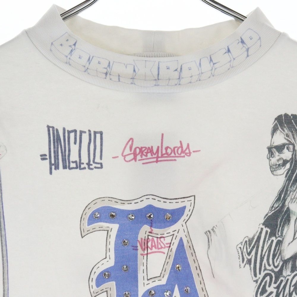 SAINT MICHAEL (セントマイケル) 24SS × BORN RAISED BR LS TEE LA