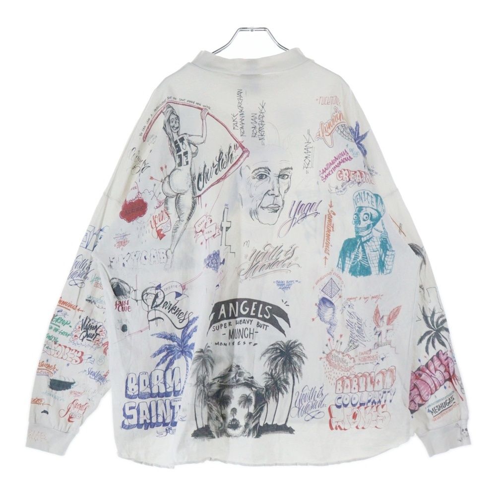 SAINT MICHAEL (セントマイケル) 24SS × BORN RAISED BR LS TEE LA