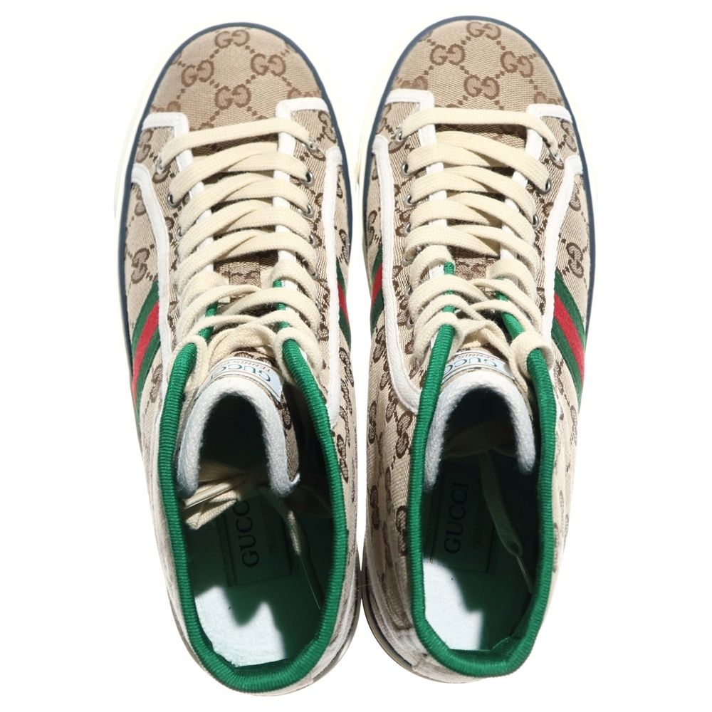 GUCCI (グッチ) TENNIS 1977 テニス GGキャンバス シェリーライン