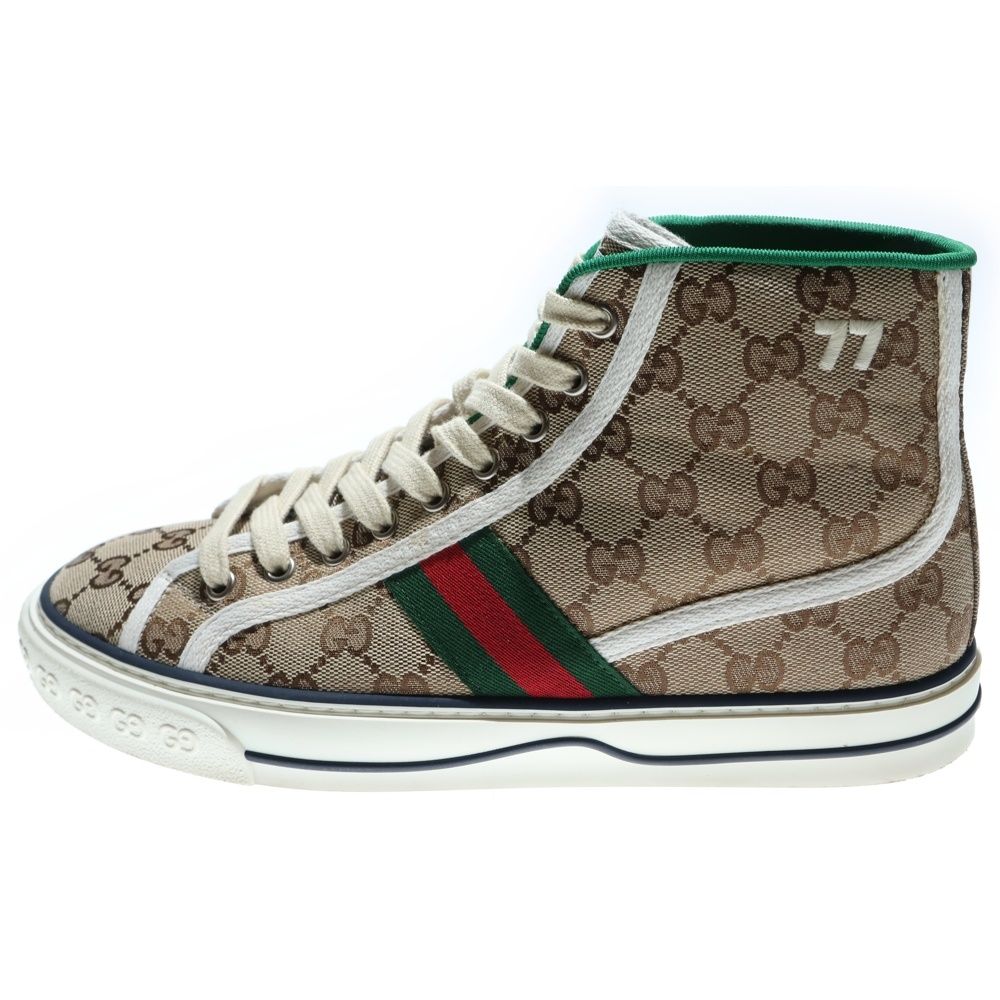 GUCCI (グッチ) TENNIS 1977 テニス GGキャンバス シェリーライン