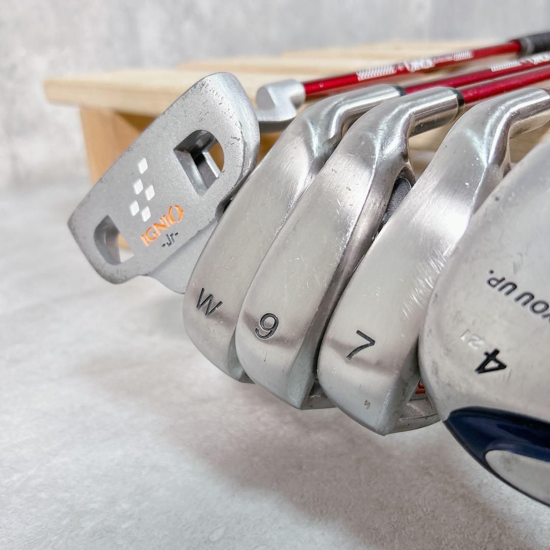 V326 IGNIO イグニオ ジュニア ゴルフ クラブ セット 小学生 幼稚園