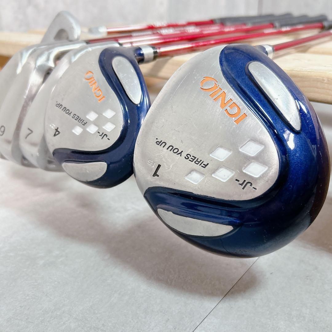 V326 IGNIO イグニオ ジュニア ゴルフ クラブ セット 小学生 幼稚園