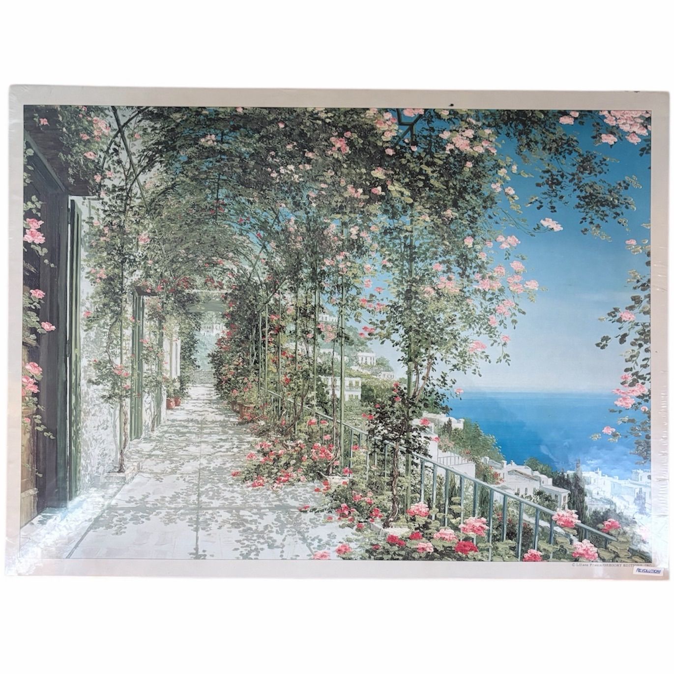 リリアナ・フラスカ　ヴィラ・アンジェリカ　2014 ジグソーパズル レトロ 希少 未開封 ジグソーパズル リリアナ・フラスカ ヴィラアンジェリカ