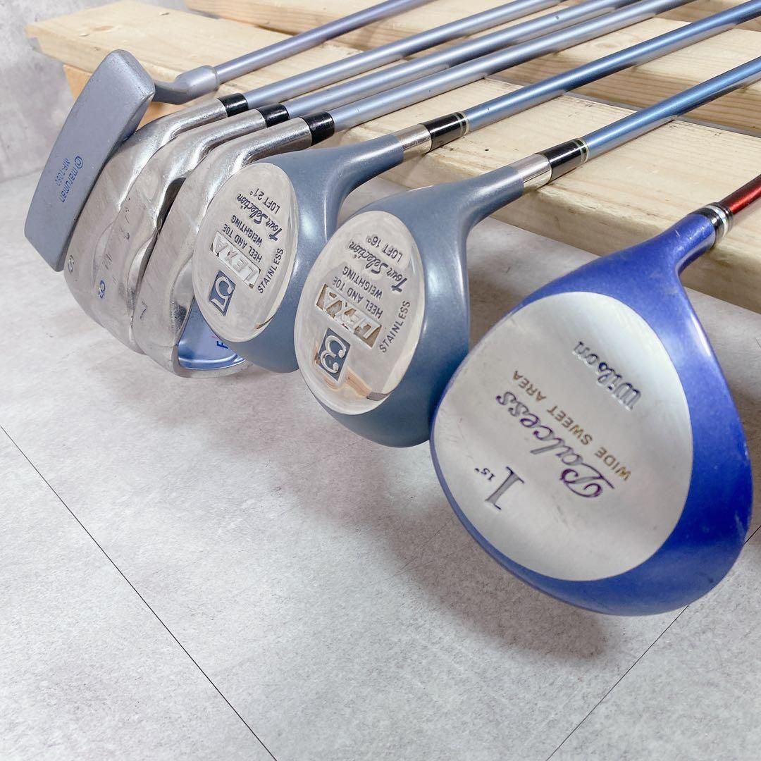 V299 ウィルソン レディース ゴルフ クラブ ハーフ セット 初心者向け