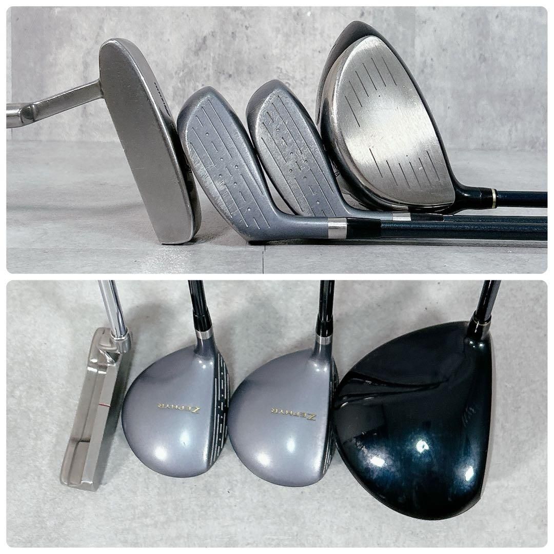 V294 ミズノ JPX ZEPHYR メンズ ゴルフ クラブセット 12点 R - メルカリ