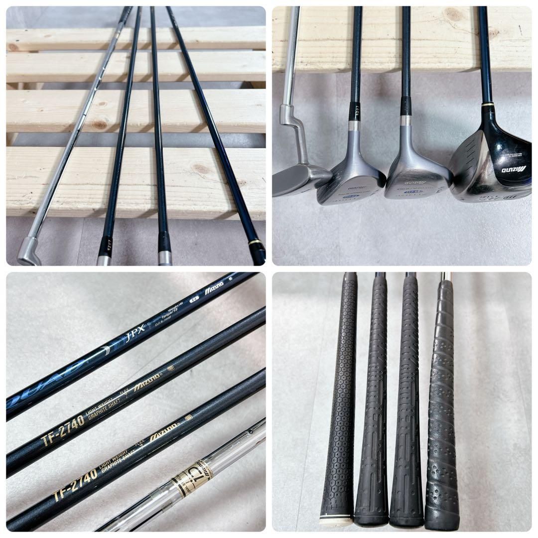 V294 ミズノ JPX ZEPHYR メンズ ゴルフ クラブセット 12点 R - メルカリ