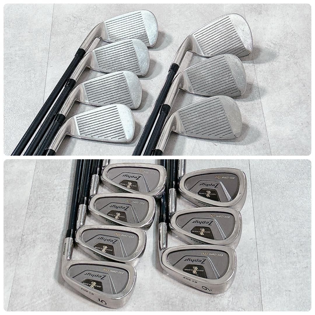 V294 ミズノ JPX ZEPHYR メンズ ゴルフ クラブセット 12点 R - メルカリ