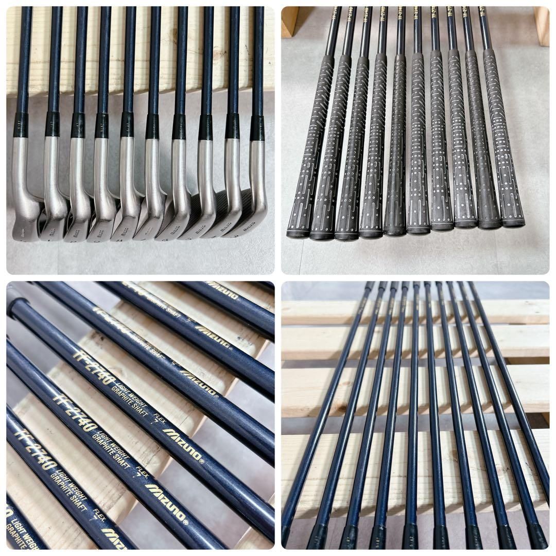 V300 ミズノ ZEPHYR メンズ ゴルフ クラブ フルセット 豪華 青 - メルカリ